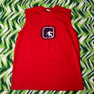 throwback and1 red tank